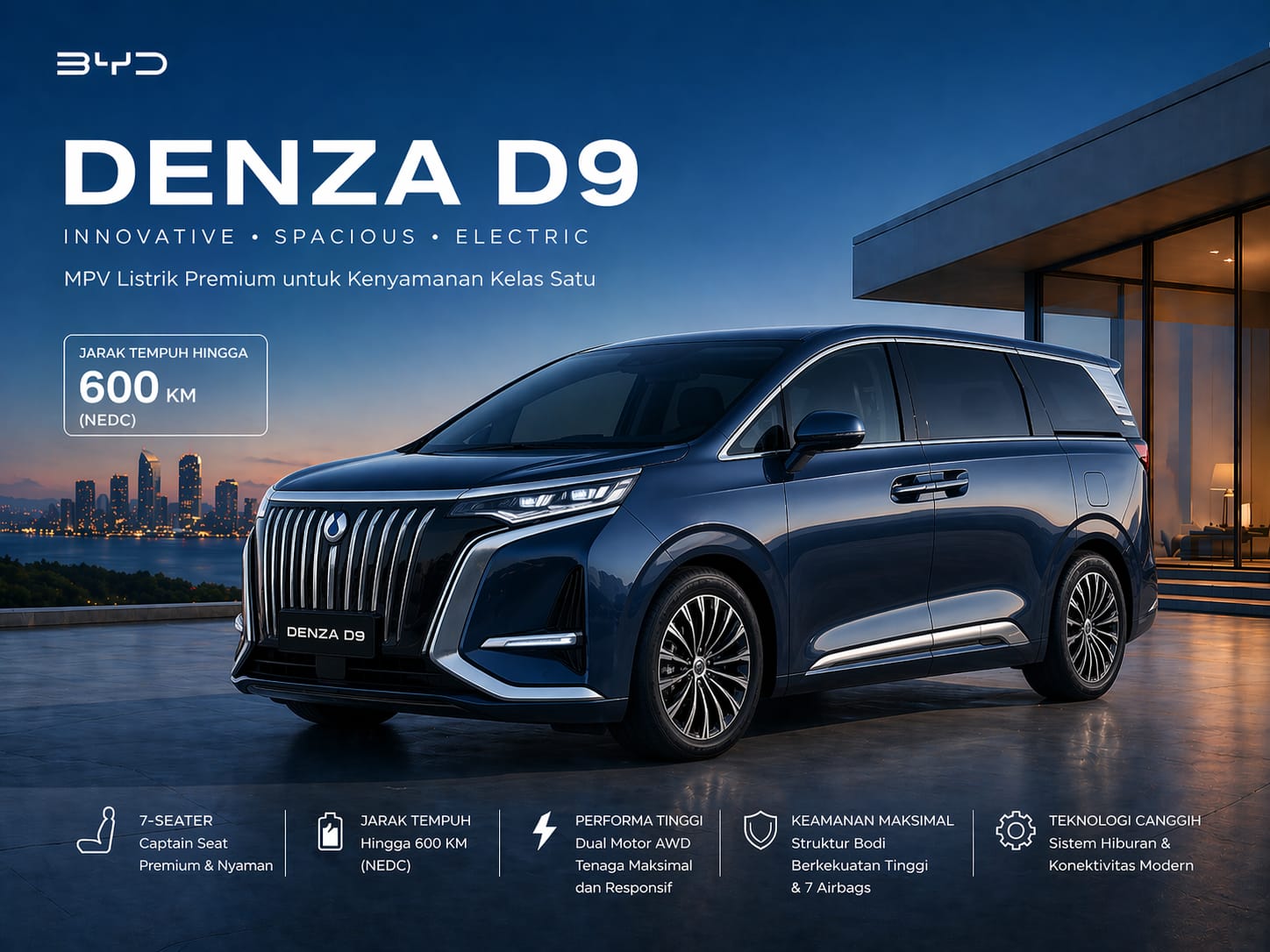 Denza D9 - Luxury MPV Flagship